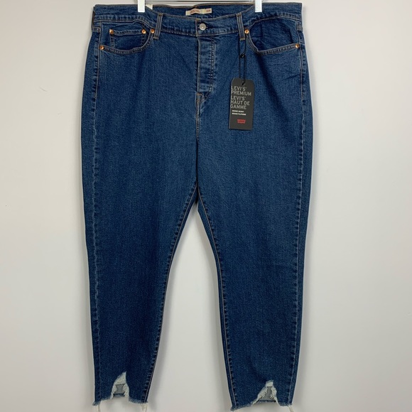 NWT Levi’s Plus Size Distressed Wedgie Skinny Jean - Picture 4 of 5